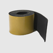 Celrubber CR één zijde zelfklevend zwart